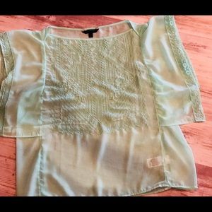 Banana Republic Mint Green Tunic.
